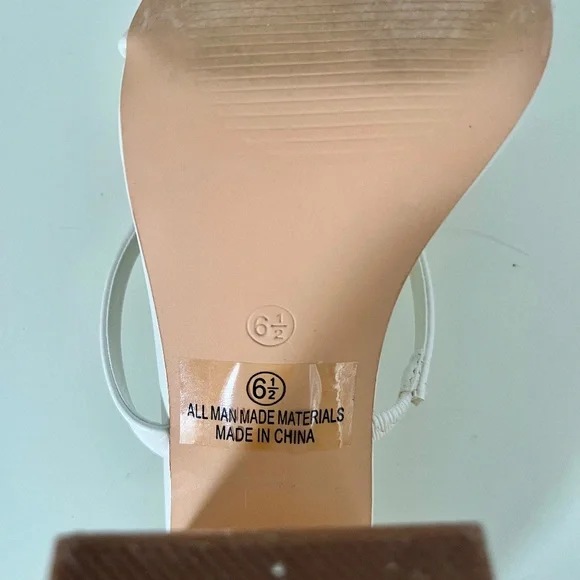 Lulus Square Toe Sandals - Picture 7 of 7